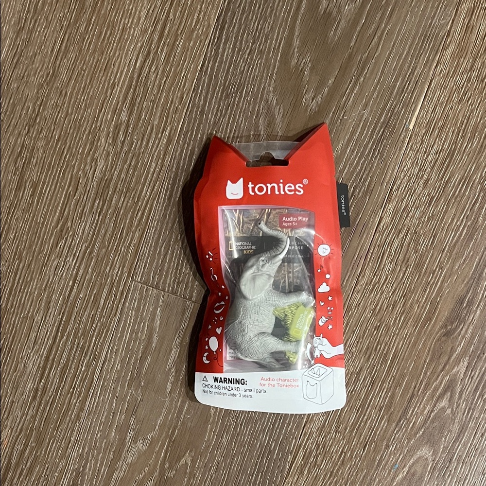 Tonies National Geographic Kids Elephant Tonie. NWT.